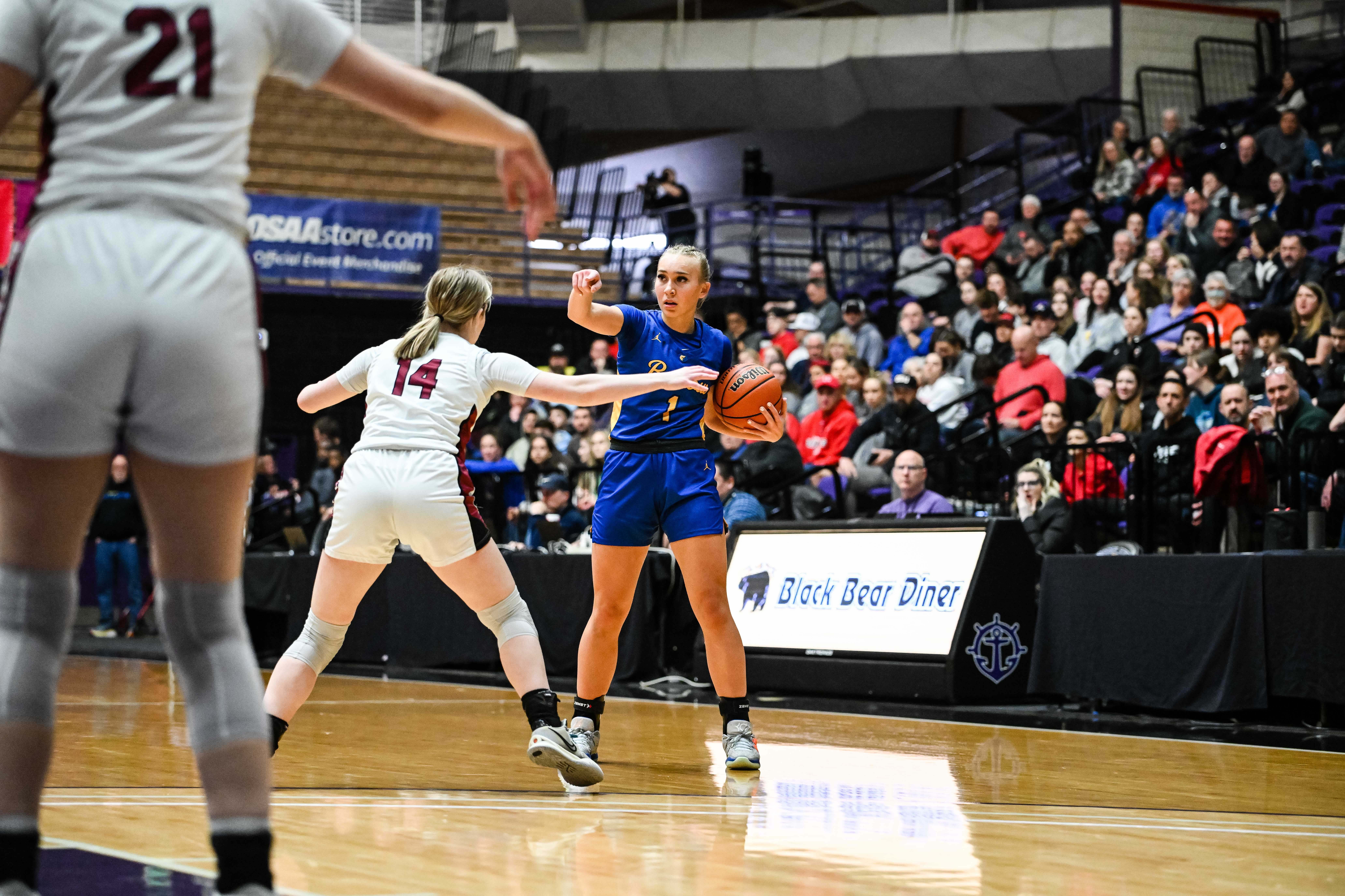 Barlow Tualatin 6A Oregon girls basketball quarterfinal Naji Saker -64